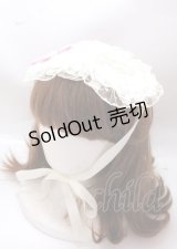 Angelic Pretty / Girly Roomアイマスクキャノティエ  白 Y-25-02-21-048-AP-AC-SZ-ZY