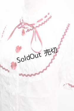 画像3: BABY,THE STARS SHINE BRIGHT / オズの魔法使いドロシーブラウス  白ｘ赤 Y-25-02-21-056-BA-BL-SZ-ZY