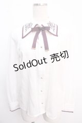 Amavel / 古魔術書ブラウス F ボルドー Y-25-02-21-071-CA-BL-SZ-ZY