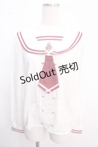 Amavel / セーラープルオーバーブラウス F ボルドー Y-25-02-21-072-CA-BL-SZ-ZY