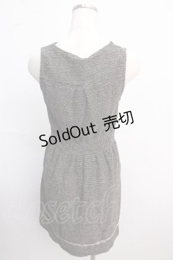 画像2: 【SALE】axes femme / ワンピース M 黒×ラメ Y-25-02-21-088-AX-OP-SZ-ZT440