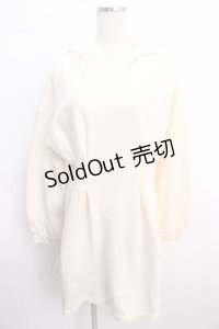 axes femme POETIQUE / レースアップパーカーワンピース Free オフ Y-25-02-21-091-AX-OP-SZ-ZT318