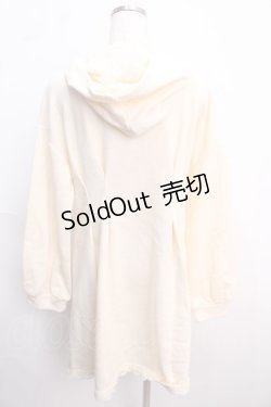 画像2: axes femme POETIQUE / レースアップパーカーワンピース Free オフ Y-25-02-21-091-AX-OP-SZ-ZT318