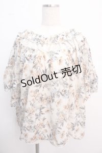 axes femme / バックシャンエスパンディプルオーバー M 生成り Y-25-02-21-098-AX-TO-SZ-ZI