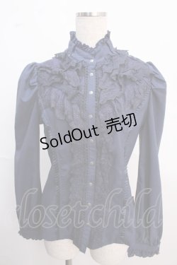 画像1: Ozz oneste / ジョーゼットブラウス  生成り Y-25-02-21-126-OO-BL-SZ-ZS