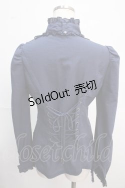 画像2: Ozz oneste / ジョーゼットブラウス  生成り Y-25-02-21-126-OO-BL-SZ-ZS