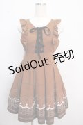 Ank Rouge / チョコレートホイップワンピース  ブラウン Y-25-02-21-131-CA-OP-SZ-ZY