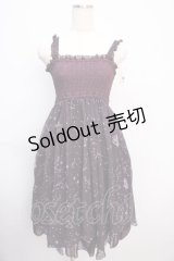 axes femme / 星座柄2wayチュニック  パープル Y-25-02-21-138-AX-OP-SZ-ZI