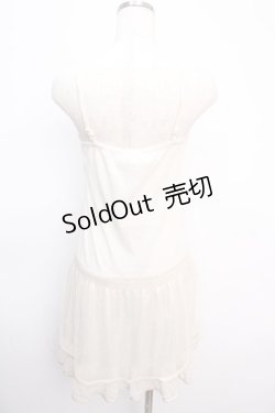 画像2: axes femme / インナーワンピース M 生成り Y-25-02-21-142-AX-OP-SZ-ZY