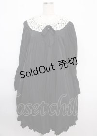 Physical Drop / レースカラードレス  黒 Y-25-02-21-175-LO-OP-SZ-ZS