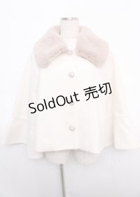 axes femme POETIQUE / ベルスリーブショートコート M 生成り Y-25-02-21-193-AX-CO-SZ-ZT-C027