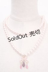 metamorphose / パールネックレス  ピンク Y-25-02-21-003-ME-AC-SZ-ZY