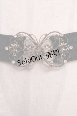 画像2: axes femme / モチーフゴムベルト   Y-25-02-21-024-AX-BL-AS-ZT486-F007