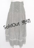 OZZ ANGELO / 2WAYレーススカート  グリーン Y-25-02-21-209-OO-SK-SZ-ZS
