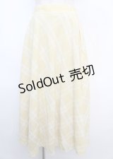 an another angelus / チュールコンビバックラッフルスカート F イエロー Y-25-02-21-224-CA-SK-SZ-ZY