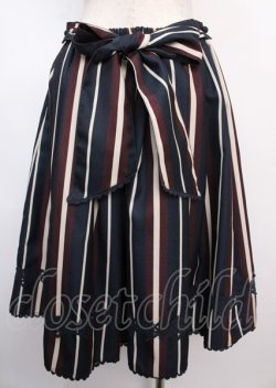 画像2: axes femme kawaii / レジメンスカート M 紺 Y-25-02-21-226-AX-SK-SZ-OS