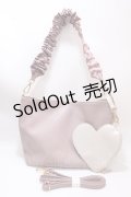 axes femme / ハートポーチ付２ｗａｙバッグ  ピンク Y-25-02-21-032-AX-BG-SZ-ZT-K016
