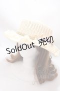 axes femme / 巻きバラレースカンカン帽  オフ Y-25-02-21-041-AX-AC-AS-ZY