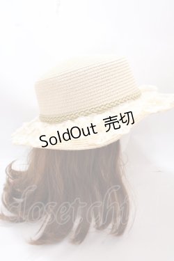 画像3: axes femme / 巻きバラレースカンカン帽  オフ Y-25-02-21-041-AX-AC-AS-ZY