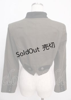 画像2: EXCENTRIQUE / ヘリンボン・ナイトジャケット OS カーキ Y-25-02-26-005-EL-JA-SZ-ZT161