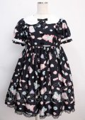 Angelic Pretty / Fancyホスピタルワンピース  クロ Y-25-02-26-033-AP-OP-SZ-ZY