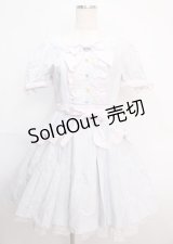 BABY,THE STARS SHINE BRIGHT / なないろプリズム♪ストライプワンピース  サックス Y-25-02-26-034-BA-OP-SZ-ZY