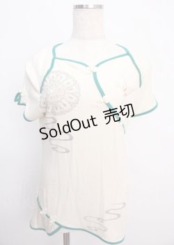 画像1: Ozz oneste / チャイナボタントップス  生成り Y-25-02-26-006-OO-TO-SZ-ZY