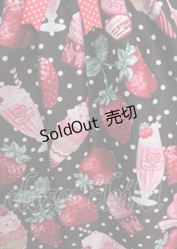 画像4: Angelic Pretty / Fresh Strawberry Dinerワンピース  黒 Y-25-02-26-038-AP-OP-SZ-ZY