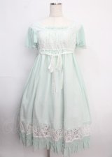 ATELIER PIERROT / シルフィードベビードールワンピース  ミント Y-25-02-26-043-EL-OP-SZ-ZY