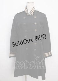 ATELIER BOZ / アイザックジャケットワンピース L 黒 Y-25-02-26-047-EL-CO-SZ-ZT161