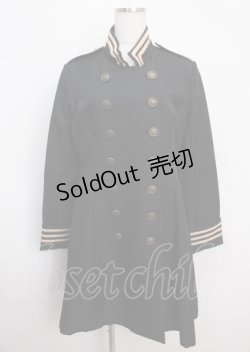 画像1: ATELIER BOZ / アイザックジャケットワンピース L 黒 Y-25-02-26-047-EL-CO-SZ-ZT161
