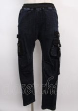 Qutie Frash / スキニーパンツ M ブルー Y-25-02-26-055-QU-PA-SZ-ZY