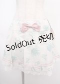 ALICE and the PIRATES / アリスとアルファベットの迷宮スカート  生成×若草 Y-25-02-26-080-PA-SK-SZ-ZY