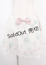 ALICE and the PIRATES / アリスとアルファベットの迷宮スカート  生成×若草 Y-25-02-26-080-PA-SK-SZ-ZY