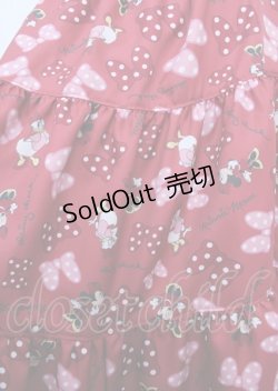 画像3: Emily Temple cute / ミニー&デイジー/Ribbon Ribbon スカート  レッド Y-25-02-26-084-ET-SK-SZ-ZY