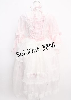 画像2: metamorphose / 秘密の花園プリンセスドレス  ピンク Y-25-02-26-094-ME-OP-SZ-ZY