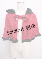 ATELIER PIERROT / Rose Red Madness 薔薇色の憤怒 ケープ  アカ Y-25-02-26-004-EL-JA-SZ-ZT074