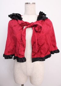 ATELIER PIERROT / Rose Red Madness 薔薇色の憤怒 ケープ  アカ Y-25-02-26-004-EL-JA-SZ-ZT074