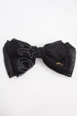 Angelic Pretty / シャーベットリボンバレッタ  黒 Y-25-02-27-004-AP-ZA-SZ-ZY
