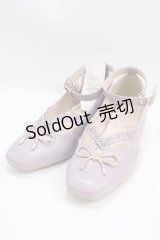 axes femme POETIQUE / ガーリースクエアトゥパンプス L ラベンダー Y-25-02-27-047-AX-SH-SZ-ZY