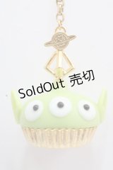 Q-pot. / リトル・グリーン・メン/プチケーキネックレス  グリーン Y-25-02-27-051-QP-AC-SZ-ZY