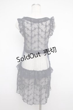 画像2: axes femme / 薔薇レースジレ M 紺 Y-25-02-27-060-AX-TO-SZ-ZI