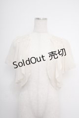 axes femme / ボレロ M 生成り Y-25-02-27-064-AX-TO-SZ-ZY