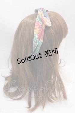 画像3: LIZ LISA / フルーツ柄ヘアバンド  紺 Y-25-02-27-006-LO-AC-SZ-ZY
