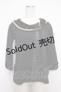 axes femme / トップス M 黒 Y-25-02-27-076-AX-TO-SZ-ZY