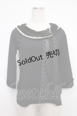 画像1: axes femme / トップス M 黒 Y-25-02-27-076-AX-TO-SZ-ZY