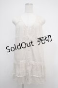 axes femme / 楊柳チュニック M 生成り Y-25-02-27-088-AX-OP-SZ-ZY