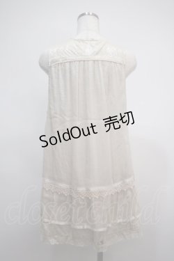 画像2: axes femme / 楊柳チュニック M 生成り Y-25-02-27-088-AX-OP-SZ-ZY