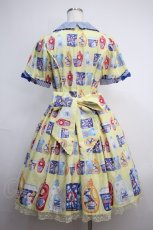画像2: Angelic Pretty / Sunny Smile Laundryワンピース  イエロー Y-25-02-27-091-AP-OP-SZ-ZY (2)