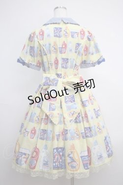 画像2: Angelic Pretty / Sunny Smile Laundryワンピース  イエロー Y-25-02-27-091-AP-OP-SZ-ZY